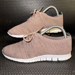 Cole Haan Zero Grand Stitchlite Pink Wingtip Comfort Shoes Womens Size 8B